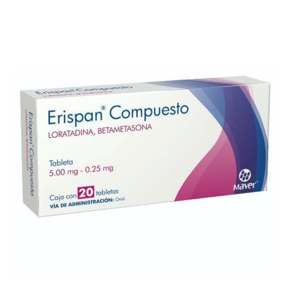 Erispan Compuesto 5/0.25 Mg
